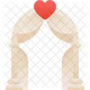 Wedding Love Wedding Arch Icon