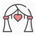 Wedding Arch Wedding Celebration Icon