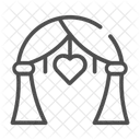 Wedding Arch Decorative Entrance Marraige Arch Icon