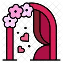 Wedding Arch Decoration Romantic Icon