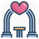 Wedding Arch Arch Wedding Arbour Icon