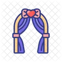 Wedding Arch Love Celebration Icon
