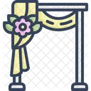 Wedding Arch Ceremony Decoration Icon