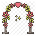 Wedding Arch Wedding Decoration Welcome Arch Icon