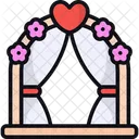 Wedding Arch Decoration Marriage Icon