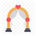 Wedding Arch Wedding Love Icon
