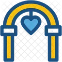 Wedding Arch Celebration Icon