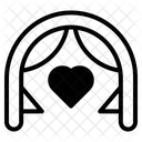 Wedding Arch Wedding Love Icon