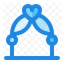Arch Decoration Wedding Party Icon