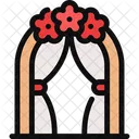 Wedding Arch Wedding Arbour Decoration Icon