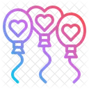 Weddingballoon Balloons Love Icon
