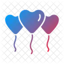 Balloon Celebration Love 아이콘