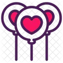 Balloons Party Celebration Icon