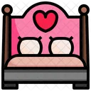Wedding Bed Bed Room Icon