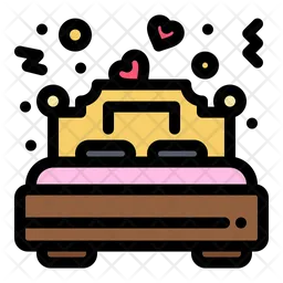 Wedding Bed  Icon