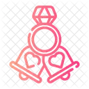 Wedding Bell Romance Bell Icon