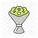 Wedding Bouquet Marriage Love Icon