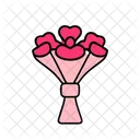 Wedding Bouquet Marriage Love Icon