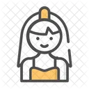 Wedding Bride Newly Wed Lady Wedding Girl Icon