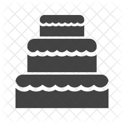 Wedding Cake Icon Of Glyph Style Available In Svg Png Eps Ai