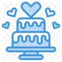 Cake Love Valentine Icon