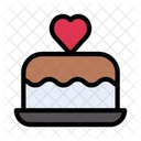 Cake Love Romance Icon