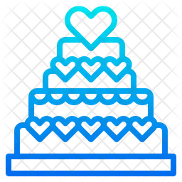 Wedding Cake  Icon