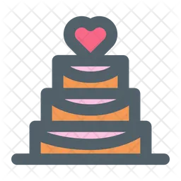 Wedding Cake  Icon