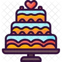 Cake Wedding Cake Wedding Icon