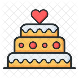 Wedding Cake  Icon