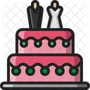 Wedding Cake Dessert Sweet Icon