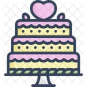 Wedding Cake Cake Celebration Icon