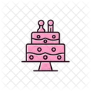 Wedding Cake  Icon