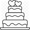 Wedding Cake  Icon