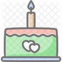 Cake Love Wedding Icon Icon