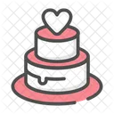 Wedding Cake  Icon