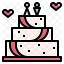 Wedding Cake Celebration Icon