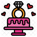 Ring Cake Celebration Icon
