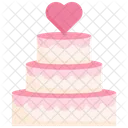 Cake Wedding Celebration Icon