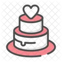 Wedding Cake  Icon
