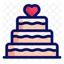 Wedding Cake Cake Dessert Icon