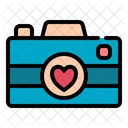 Camera Love Romance Icon