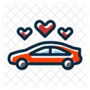 Car Love Wedding Symbol