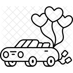 Wedding Car  Icon