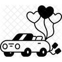 Wedding Car Love Valentine Icon