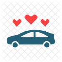 Car Love Wedding Icon