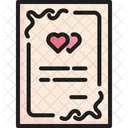 Wedding Card  Icon