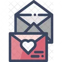 Envelopes Invitation Heart Icon