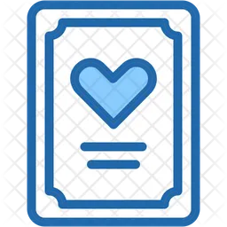 Wedding Card  Icon