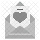 Wedding Card Invitation Icon